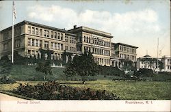 Normal School Providence, RI Postcard Postcard Postcard
