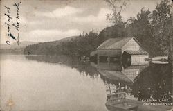 Caspian Lake Greensboro, VT Postcard Postcard Postcard