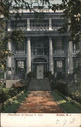 Residence of Samuel P. Colt Postcard