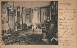 Parlor, New Cliffs Hotel Postcard