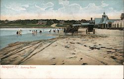 Bathing Beach Postcard