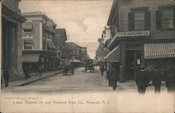 Thames St. and Newport Trust Co. Rhode Island Postcard Postcard Postcard