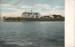 US Naval Training Station, War College Postcard