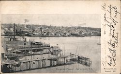 Harbor Front Newport, RI Postcard Postcard Postcard
