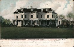 By-The-Sea, Residence of Hon. Perry Belmont, Bellevue Ave Newport, RI Postcard Postcard Postcard