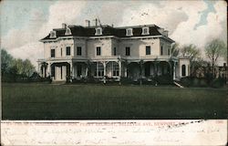 By-The-Sea, Residence of Hon. Perry Belmont, Bellevue Ave Postcard