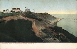 Cottages West of Southlight Postcard