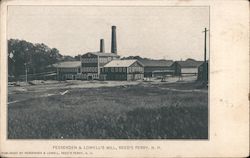Fessenden & Lowell's Mill Postcard