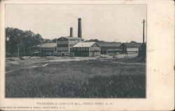 Fessenden & Lowell's Mill Reeds Ferry, NH Postcard Postcard Postcard