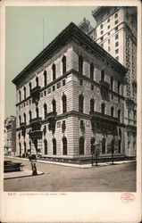 University Club, New York Postcard
