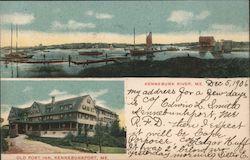 Old Fort Inn Kennebunkport, ME Postcard Postcard Postcard