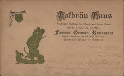 Hofbrau Haus Famous German Restaurant Postcard