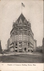 Chamber of Commerce Building Postcard