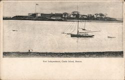 Fort Independence, Castle Island Boston, MA Postcard Postcard Postcard