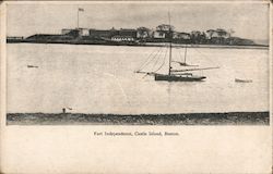 Fort Independence, Castle Island Postcard