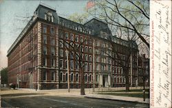Franklin Square House Hotel for Young Women Postcard