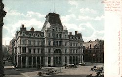 US Post Office and Sub-Treasury Postcard