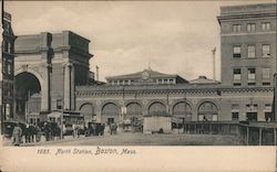 North Station Postcard
