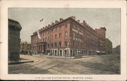 The United States Hotel Boston, MA Postcard Postcard Postcard