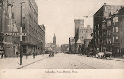 Columbus Ave Postcard