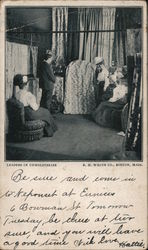 R. H. White Co. Leaders In Upholsteries Postcard
