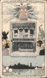 Gridley's Coffee House Postcard