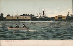 Cunard Wharf Postcard