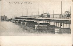 Harvard Bridge Boston, MA Postcard Postcard Postcard