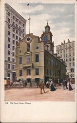 Old State House Boston, MA Postcard Postcard Postcard