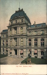 City Hall Boston, MA Postcard Postcard Postcard