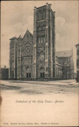 Cathedral of the Holy Cross Boston, MA Postcard Postcard Postcard