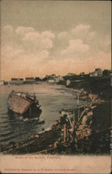 Wreck of the Weifiett Friendship, ME Postcard Postcard Postcard