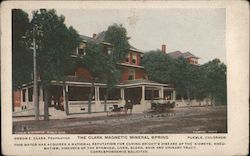 The Clark Magnetic Mineral Spring Postcard