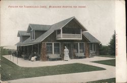Pavilion for Tuberculous Cases, Milwaukee Hospital for Insane Postcard
