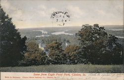 Scene From Eagle Point Park Postcard