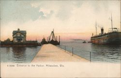 Entrance to the Harbor Postcard