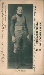 Dartmouth 6 - Princeton - 0 Postcard