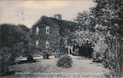 Betsy Williams Cottage, Roger Williams Park Providence, RI Postcard Postcard Postcard