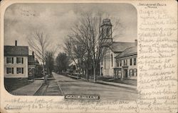 Main Street Shelburne Falls, MA Postcard Postcard Postcard