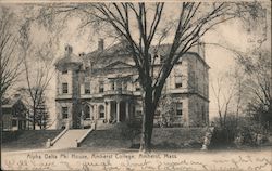 Alpha Delta Phi, Amherst College Massachusetts Postcard Postcard Postcard