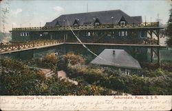 Norumbega Park Restaurant Auburndale, MA Postcard Postcard Postcard