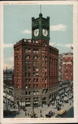 Kearney and Market Streets Postcard