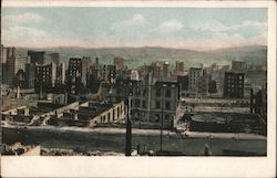 A Souvenir from the Golden Gate City, Ruins Burned April 18th to 20th 1906 Postcard