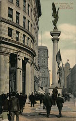 Taylor and Market Streets Postcard