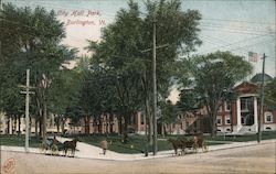 City Hall Park Postcard