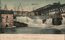 The Falls at Center Postcard