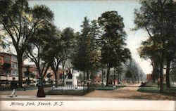 Military Park Newark, NJ Postcard Postcard Postcard