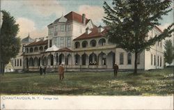 College Hall Chautauqua, NY Postcard Postcard Postcard