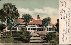 Club House, Piedmont Park Postcard
