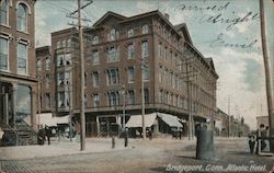 Atlantic Hotel Bridgeport, CT Postcard Postcard Postcard